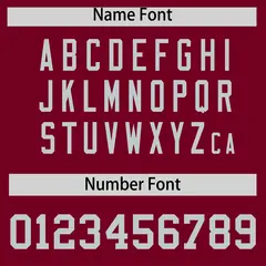 Crimson Silver Wind Mark Graffiti Pattern Baseball Jersey 4