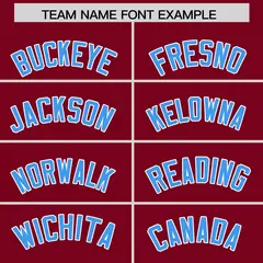 Crimson White American Flag Raglan Baseball Jersey 9