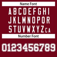 Crimson White Crimson-Gray Classic Hockey Jersey 4