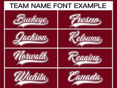 Crimson White Crimson-Gray Classic Hockey Jersey 3