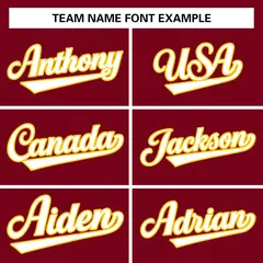 Crimson White-Gold Varsity Full-Snap Letterman Jacket 3