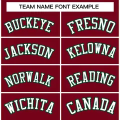 Crimson White-Green Varsity Full-Snap Letterman Jacket 3