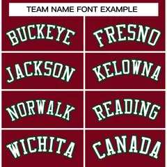 Crimson White-Green Varsity Full-Snap Letterman Jacket 5