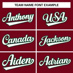 Crimson White-Green Varsity Full-Snap Letterman Jacket 5