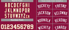 Crimson White-Orange Classic Casual Basketball Jersey 3