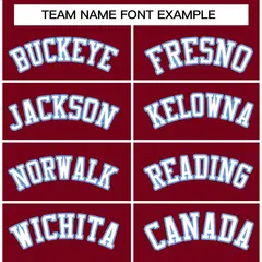 Crimson White-Powder Blue Varsity Full-Snap Letterman Jacket 3