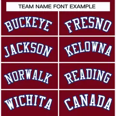 Crimson White-Royal Classic Hockey Jersey 3