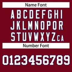 Crimson White-Royal Classic Hockey Jersey 4