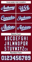 Crimson White-Royal Classic Hockey Jersey 3