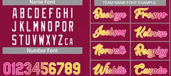 Crimson Yellow-White Classic Casual Basketball Jersey 3