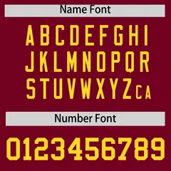 Crimson Yellow Wind Mark Graffiti Pattern Baseball Jersey 4