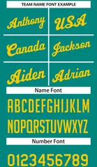 Custom Light Green Yellow Classic Team Basketball Jersey 4