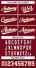 Custom Maroon White-Orange Classic Basketball Jersey 2