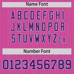 Custom Pink White Tricolor Stripe Authentic Baseball Jersey 4