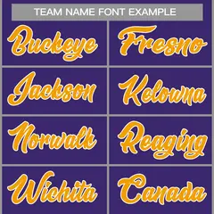 Custom Purple Yellow-White Classic Casual Basketball Jersey 3
