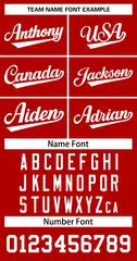 Custom Red White Classic Basketball Jersey 3