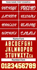 Custom Red White Classic Basketball Jersey 2