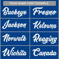 Custom Royal White Classic Casual Basketball Jersey 3