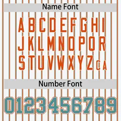 Custom White Aqua Tricolor Stripe Authentic Baseball Jersey 4