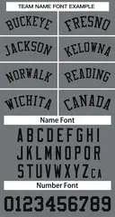 Dark Gray Black Classic Basketball Jersey 3