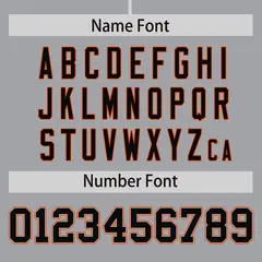 Dark Gray Black Phonetic Rhythm Authentic Baseball Jersey 4