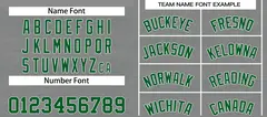 Dark Gray Green-White Classic Bull Sets Basketball Jersey 4