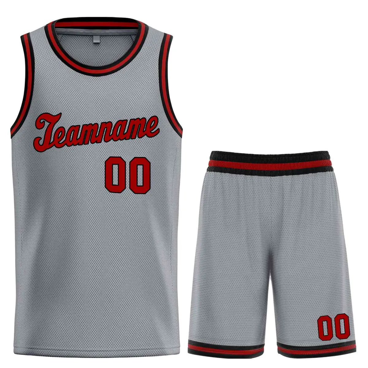 Dark Gray Maroon-Black Classic Basketball Uniform Jersey