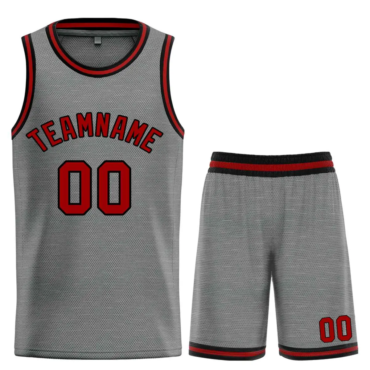 Dark Gray Maroon-Black Classic Bull Sets Basketball Jersey