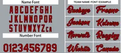 Dark Gray Maroon-Black Heal Classic Basketball Jersey 4