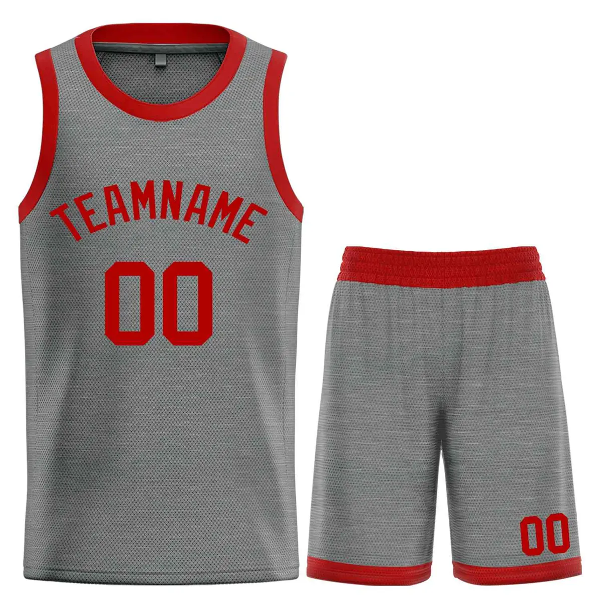 Dark Gray Maroon Classic Bull Sets Basketball Jersey