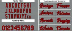 Dark Gray Maroon Classic Casual Basketball Jersey 3