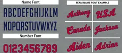Dark Gray Maroon-Navy Classic Casual Basketball Jersey 3