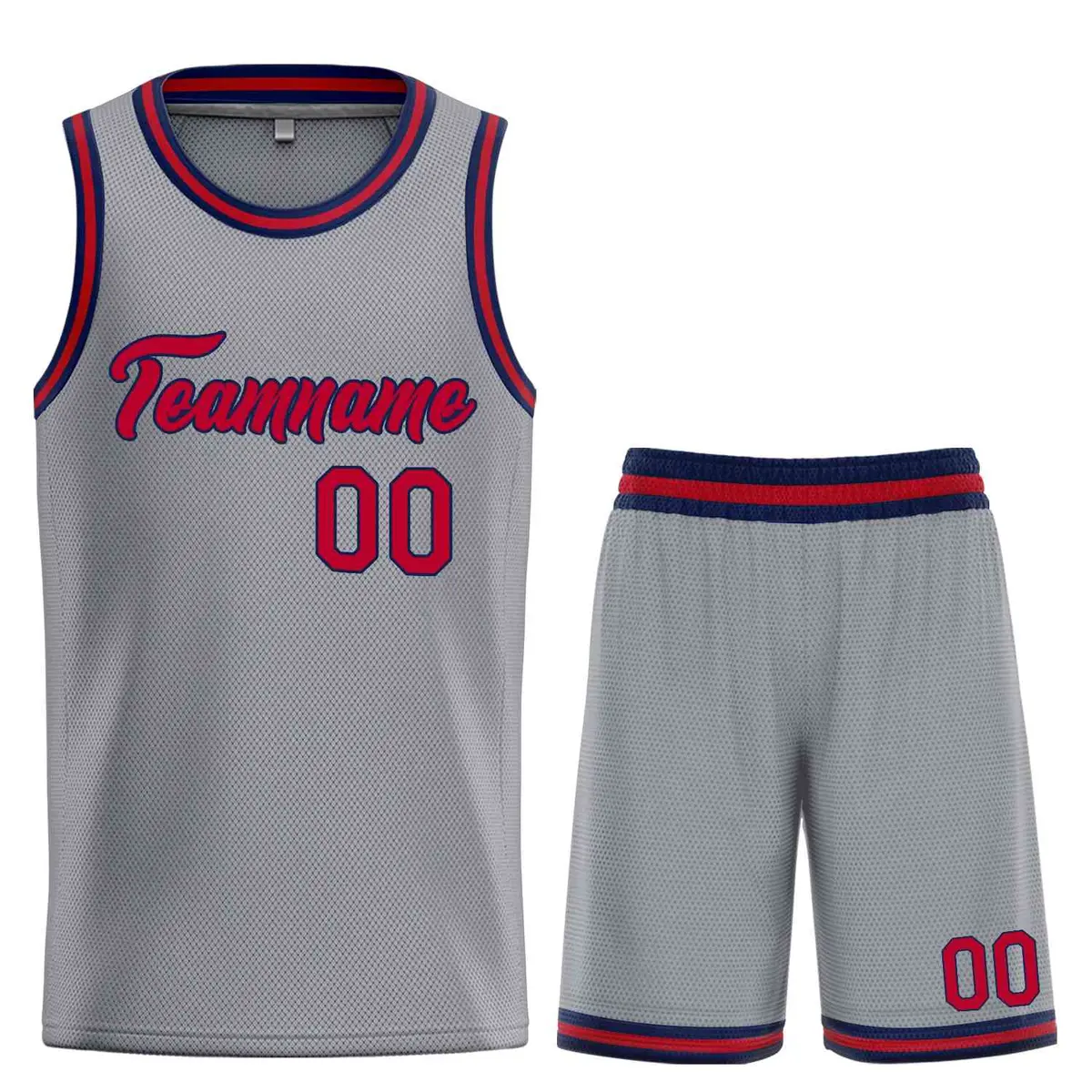 Dark Gray Maroon-Navy Heal Basketball Jersey Uniform Set