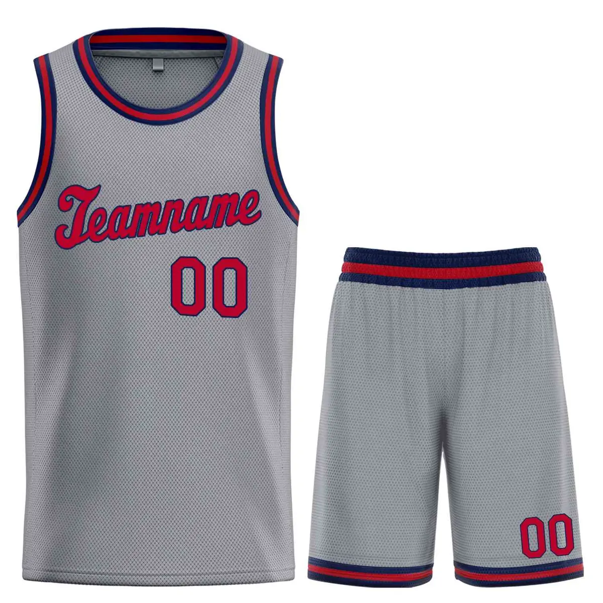 Dark Gray Navy-Maroon Classic Sets Basketball Uniform Jersey