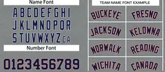Dark Gray Navy-Orange Classic Casual Basketball Jersey 3