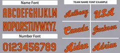 Dark Gray Orange-Black Classic Basketball Uniform Jersey 4