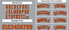 Dark Gray Orange-Black Classic Bull Sets Basketball Jersey 4