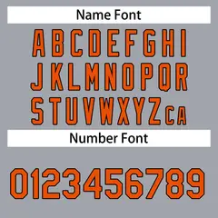 Dark Gray Orange-Black Classic Casual Basketball Jersey 4
