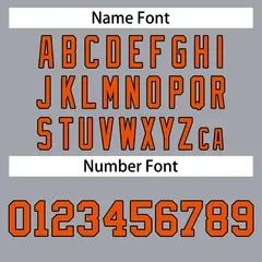 Dark Gray Orange-Black Classic Casual Basketball Jersey 4