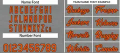Dark Gray Orange-Black Heal Basketball Jersey Uniform Set 4
