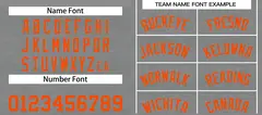 Dark Gray Orange Classic Bull Sets Basketball Jersey 4