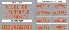 Dark Gray Orange Classic Bull Sets Basketball Jersey 4