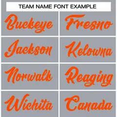 Dark Gray Orange Classic Casual Basketball Jersey 3
