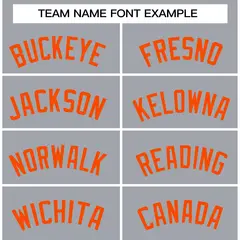 Dark Gray Orange Classic Casual Basketball Jersey 3