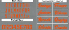 Dark Gray Orange Classic Casual Basketball Jersey 3