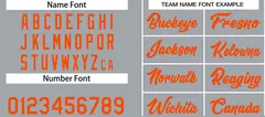 Dark Gray Orange Heal Basketball Jersey Uniform Set 4