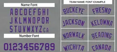 Dark Gray Purple Classic Bull Sets Basketball Jersey 4