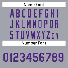 Dark Gray Purple Classic Casual Basketball Jersey 4