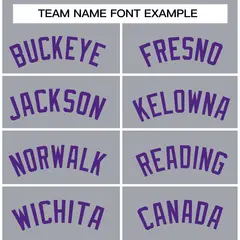 Dark Gray Purple Classic Casual Basketball Jersey 3