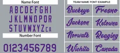 Dark Gray Purple Heal Classic Basketball Jersey 4